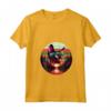 Donna Devon Rex Amante Gatto Tramonto Retro Style Vintage 80s 70s Maglietta con Collo a V - Perfetto Regalo per Amanti dei Gatti e Proprietari di Gatti Devon Rex