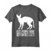 Gattino Devon Rex - La Mamma del Devon Rex - Papà Devon Rex - Maglietta per Amanti dei Gatti Devon Rex - Compleanno o Regalo Divertente