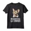Gattino Devon Rex - La Mamma del Devon Rex - Papà Devon Rex Maglietta - Ideale Regalo per gli Amanti dei Gatti