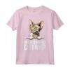 Gattino Devon Rex - La Mamma del Devon Rex - Papà Devon Rex Maglietta - Ideale Regalo per gli Amanti dei Gatti