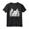 Dipinto HapTiger - Maglietta Devon Rex - Regalo Unico per Amanti dei Gatti Devon Rex