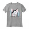 Dipinto HapTiger - Maglietta Devon Rex - Regalo Unico per Amanti dei Gatti Devon Rex