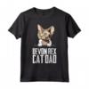 Uomo Devon Rex Cat Dad Maglietta - Regalo Gattino Devon Rex - Divertente Devon Rex Compleanno - Ideale per gli amanti del Gatto Devon Rex