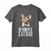 Uomo Devon Rex Cat Dad Maglietta - Regalo Gattino Devon Rex - Divertente Devon Rex Compleanno - Ideale per gli amanti del Gatto Devon Rex