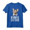Uomo Devon Rex Cat Dad Maglietta - Regalo Gattino Devon Rex - Divertente Devon Rex Compleanno - Ideale per gli amanti del Gatto Devon Rex