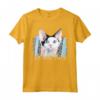 Pittura HapTiger Maglietta - Design Artistico Devon Rex - Regalo Unico per gli Amanti dei Gatti