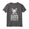 Less People More Devon Rex Cats - Funny Gattino Devon Rex T-Shirt - Great Gift for Devon Rex Cat Lovers