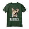 Gatto Devon Rex - Maglietta con Citazione 'Only my Devon Rex Cat Understands Me' - Ideale Regalo per Amanti dei Gatti Devon Rex