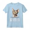 Gatto Devon Rex - Maglietta con Citazione 'Only my Devon Rex Cat Understands Me' - Ideale Regalo per Amanti dei Gatti Devon Rex