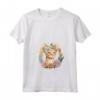 Devon Rex Cat Floral - Maglietta con Collo a V per Amanti dei Gatti Devon Rex - Regalo Originale per Donne e Uomini
