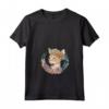 Devon Rex Cat Floral - Maglietta Devon Rex Cat Lovers con Collo a V - Regalo Unico per Amanti dei Gatti a Natale o Compleanno