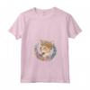 Devon Rex Cat Floral - Maglietta Devon Rex Cat Lovers con Collo a V - Regalo Unico per Amanti dei Gatti a Natale o Compleanno