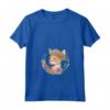 Devon Rex Cat Floral - Maglietta Devon Rex Cat Lovers con Collo a V - Regalo Unico per Amanti dei Gatti a Natale o Compleanno