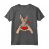 Gatti Devon Rex Pixie Maglietta - Ideale per gli Orgogliosi Proprietari di Gattini Devon Rex - Leggera e Taglio Classico
