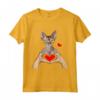 Gatti Devon Rex Pixie Maglietta - Ideale per gli Orgogliosi Proprietari di Gattini Devon Rex - Leggera e Taglio Classico