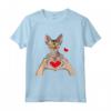 Gatti Devon Rex Pixie Maglietta - Ideale per gli Orgogliosi Proprietari di Gattini Devon Rex - Leggera e Taglio Classico