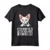 Devon Rex - Gattino Devon Rex Unisex Maglietta - Regalo per Amanti dei Gatti Devon Rex - Citazione Divertente