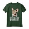 Less People More Devon Rex Cats - Maglietta Gattino Devon Rex - Regalo Divertente per Amanti dei Gatti Devon Rex