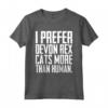 Devon Rex - La mamma del Devon Rex - Maglietta Divertente per Amanti dei Gatti Devon Rex - Regalo Unico e Originale