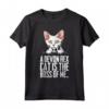 Gatto Devon Rex - Gattino Maglietta Divertente - Regalo per Amanti dei Gatti Devon Rex