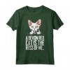 Gatto Devon Rex - Gattino Maglietta Divertente - Regalo per Amanti dei Gatti Devon Rex
