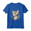 Devon Rex Cat Floral - Maglietta Devon Rex Cat Lovers - Ideale come Regalo di Compleanno o a Natale per Amanti dei Gatti