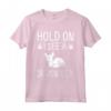 Retro Cat Motif - Hold On I See A Devon Rex Cat Maglietta - Regalo per Amanti dei Gatti e Proprietari di Devon Rex