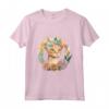 Devon Rex Cat Floral - Maglietta per Amanti del Gatto Devon Rex - Regalo Unico per Amanti dei Gatti a Natale o Compleanno