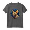 Devon Rex - Piombo per vetro colorato, Design artistico Maglietta - Il Migliore Amico dell'Uomo - Ideale come Regalo Unico