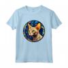 Devon Rex - Piombo per vetro colorato, Design artistico Maglietta - Il Migliore Amico dell'Uomo - Ideale come Regalo Unico