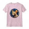 Devon Rex - Piombo per vetro colorato, Design artistico Maglietta - Il Migliore Amico dell'Uomo - Ideale come Regalo Unico