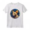 Devon Rex - Piombo per vetro colorato, Design artistico Maglietta - Il Migliore Amico dell'Uomo - Ideale come Regalo Unico