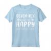 Cats Make Me Happy You Not So Much Devon Rex Cat Maglietta - Design Unico per Amanti dei Gatti Devon Rex - Regalo Perfetto per Proprietari di Gatti