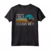 Retro Cat Motif - Hold On I See A Devon Rex Cat Maglietta - Design Unico per Amanti dei Gatti Devon Rex - Regalo Ideale per Mamme di Gatti