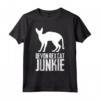 Devon Rex Cat Junkie Maglietta - Regalo Divertente per Amanti del Devon Rex - Citazione Madre del Devon Rex