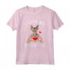 Gatti Devon Rex Pixie Maglietta - I Love My Devon Rex - Ideale per gli Orgogliosi Proprietari di Gattini Devon Rex