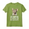Gatto Devon Rex - Devon Rex Maglietta - Life Happens, Petting the Devon Rex Cat Helps - Funny Cat Lover Gift