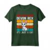 Devon Rex Cat Proprietario - T-shirt Unica per Amanti dei Gatti Devon Rex - Ideale per Regalare a Mamma e Papà Gatto