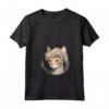 Devon Rex Cat Floral - Maglietta per Amanti dei Gatti Devon Rex - Regalo Unico per Compleanno o Natale