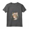 Devon Rex Cat Floral - Maglietta per Amanti dei Gatti Devon Rex - Regalo Unico per Compleanno o Natale