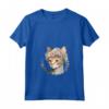 Devon Rex Cat Floral - Maglietta per Amanti dei Gatti Devon Rex - Regalo Unico per Compleanno o Natale