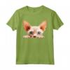 Devon Rex Kitty Pussycat Sbirciare Maglietta - Design Personalizzato per Amanti dei Gatti e Devoti del Devon Rex