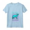 Devon Rex Gatto Vintage Retro Maglietta con Collo a V - Design Grafico Devon Rex Retrò per Amanti dei Gatti