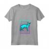 Devon Rex Gatto Vintage Retro Maglietta con Collo a V - Design Grafico Devon Rex Retrò per Amanti dei Gatti