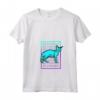 Devon Rex Gatto Vintage Retro Maglietta con Collo a V - Design Grafico Devon Rex Retrò per Amanti dei Gatti