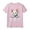 Gattino Devon Rex - La Mamma del Devon Rex - Papà Devon Rex Maglietta - Regalo Divertente per Proprietari di Gatto Devon Rex