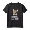 Donna Devon Rex Cat Mom Maglietta - Regalo Divertente per Gli Amanti dei Gatti Devon Rex - Acquista Maglietta Gattino Devon Rex Online