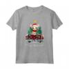 Devon Rex - Albero di Natale Divertente a Quadri Maglietta - Regalo Perfetto per Amanti dei Gatti a Natale