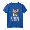 Devon Rex Cataholic Maglietta - Regalo Divertente per Amanti dei Gatti Devon Rex - Ideale per Compleanno