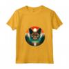 Donna Devon Rex Amante Gatto Tramonto Retro Style Vintage 80s 70s Maglietta con Collo a V - Regalo per Amanti dei Gatti e Proprietari di Devon Rex